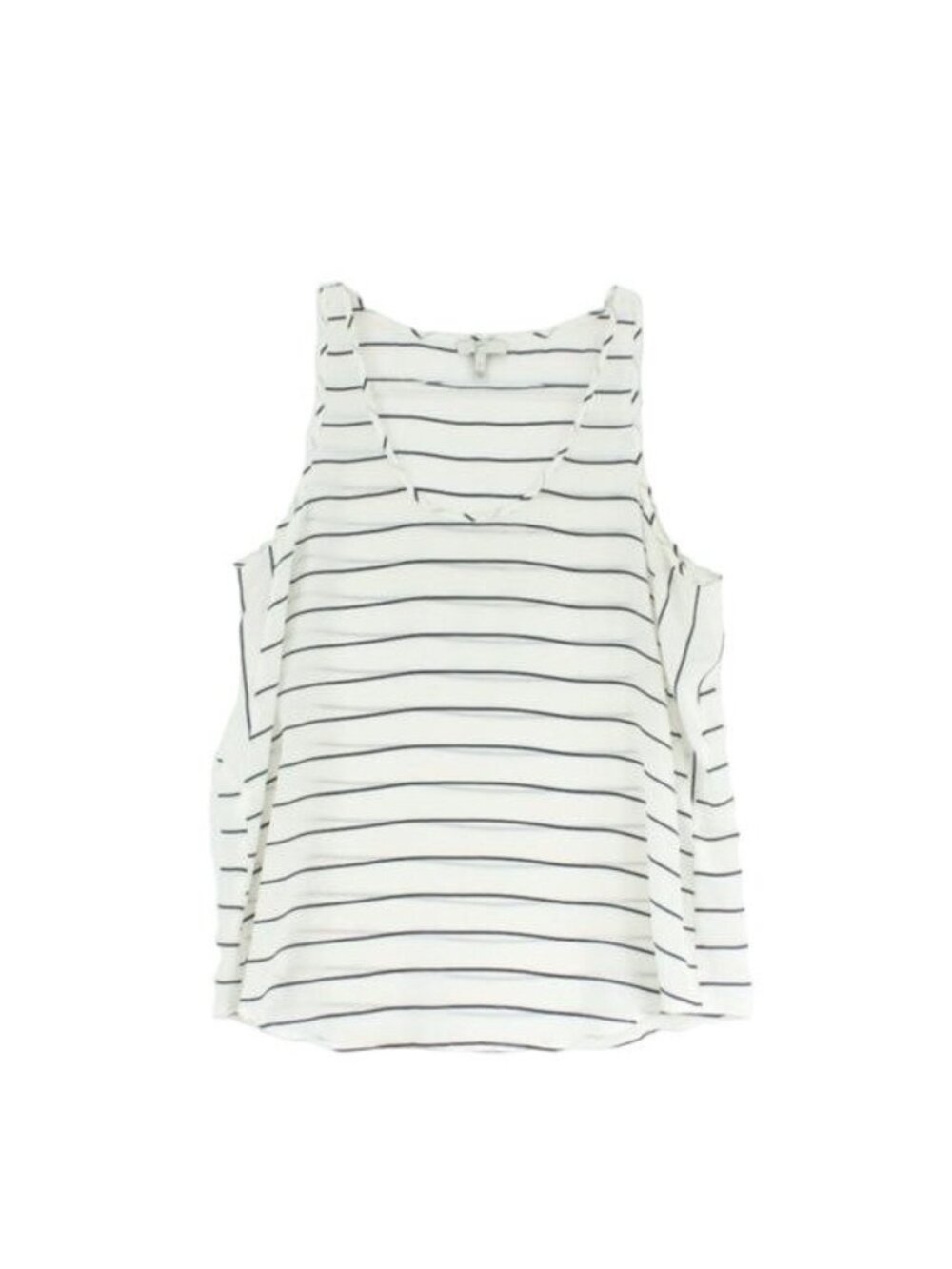Joie Nautical Striped Silk Tank Top
